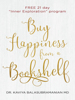 cover image of Buy Happiness From A Bookshelf